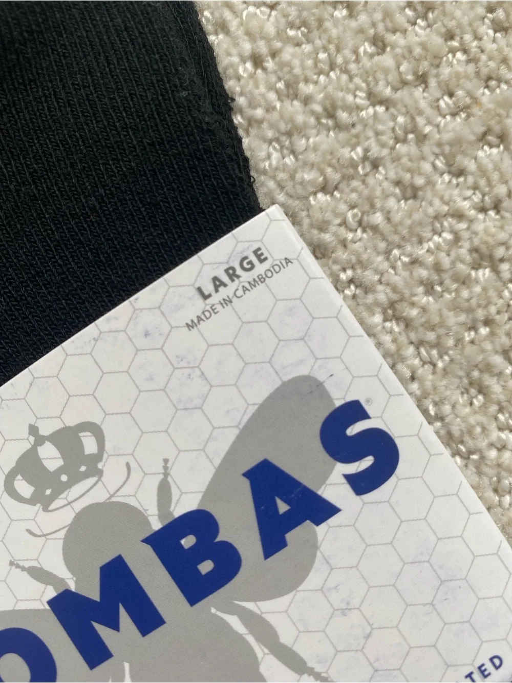 Bombas Men's No-Show Athletic Socks in Black - 4 Pairs